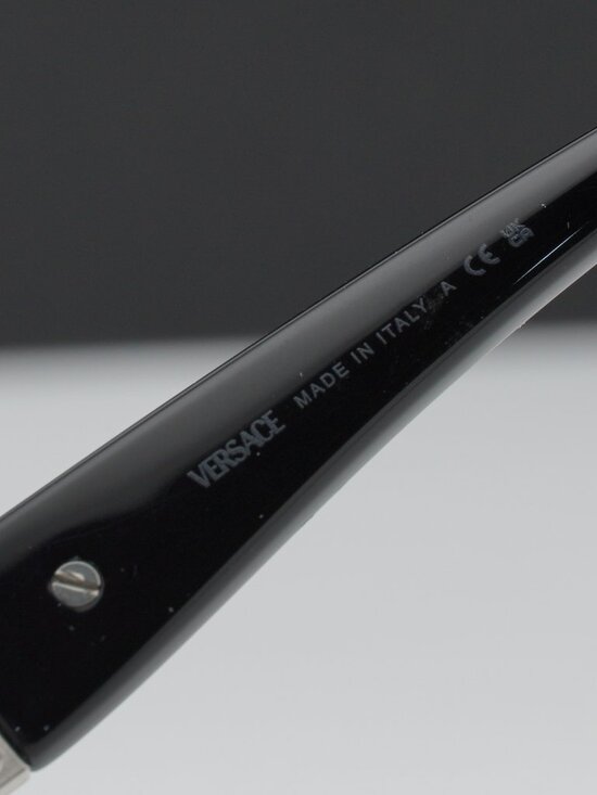 Versace VE2298 1001/80 Rectangle Sunglasses – Silver / Blue main image 8